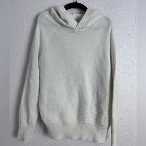 Cat & Jack Cream Hooded‎ Sweater